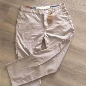 Men’s Gray Flat-front Chino PD&C - 38x32